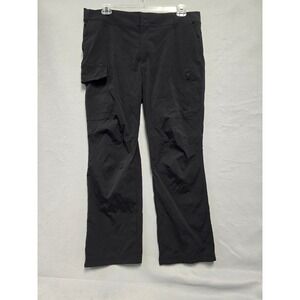 Athleta Trekkie Utility Cargo Pant Black Women's Size 18 Hiking Outdoor